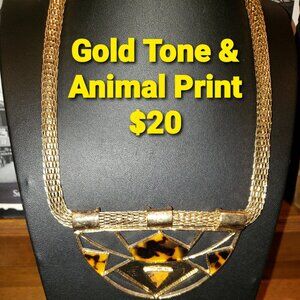 Gold/Animal Print Beauty
